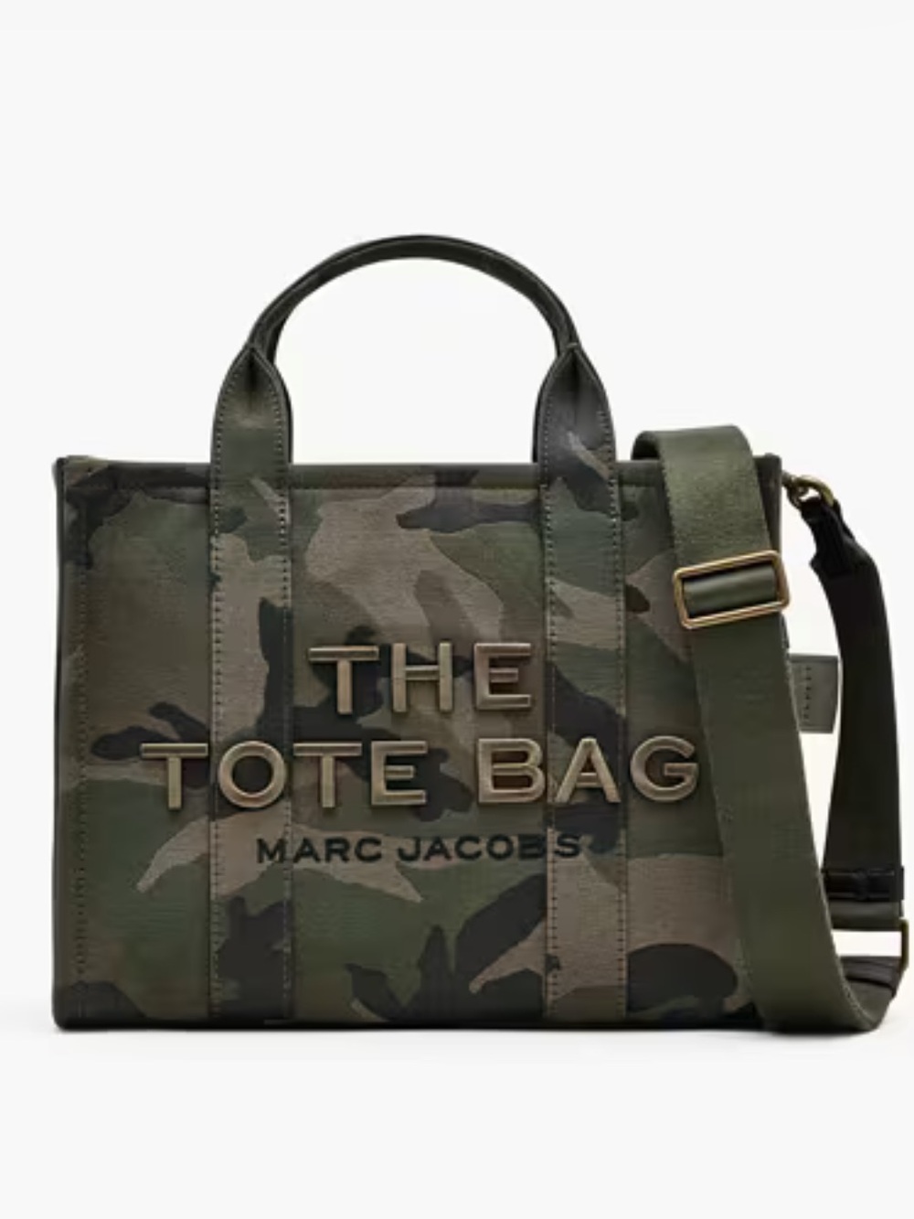 Marc Jacobs Camouflage The Tote Bag in Green